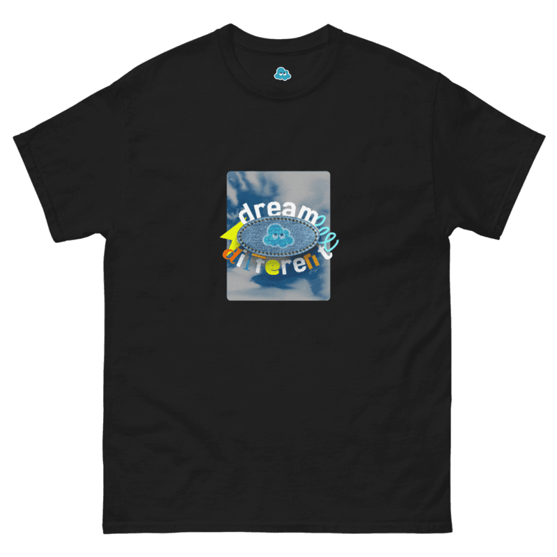 Dream Different, For the Free, original-graphic tee by Cloudyo