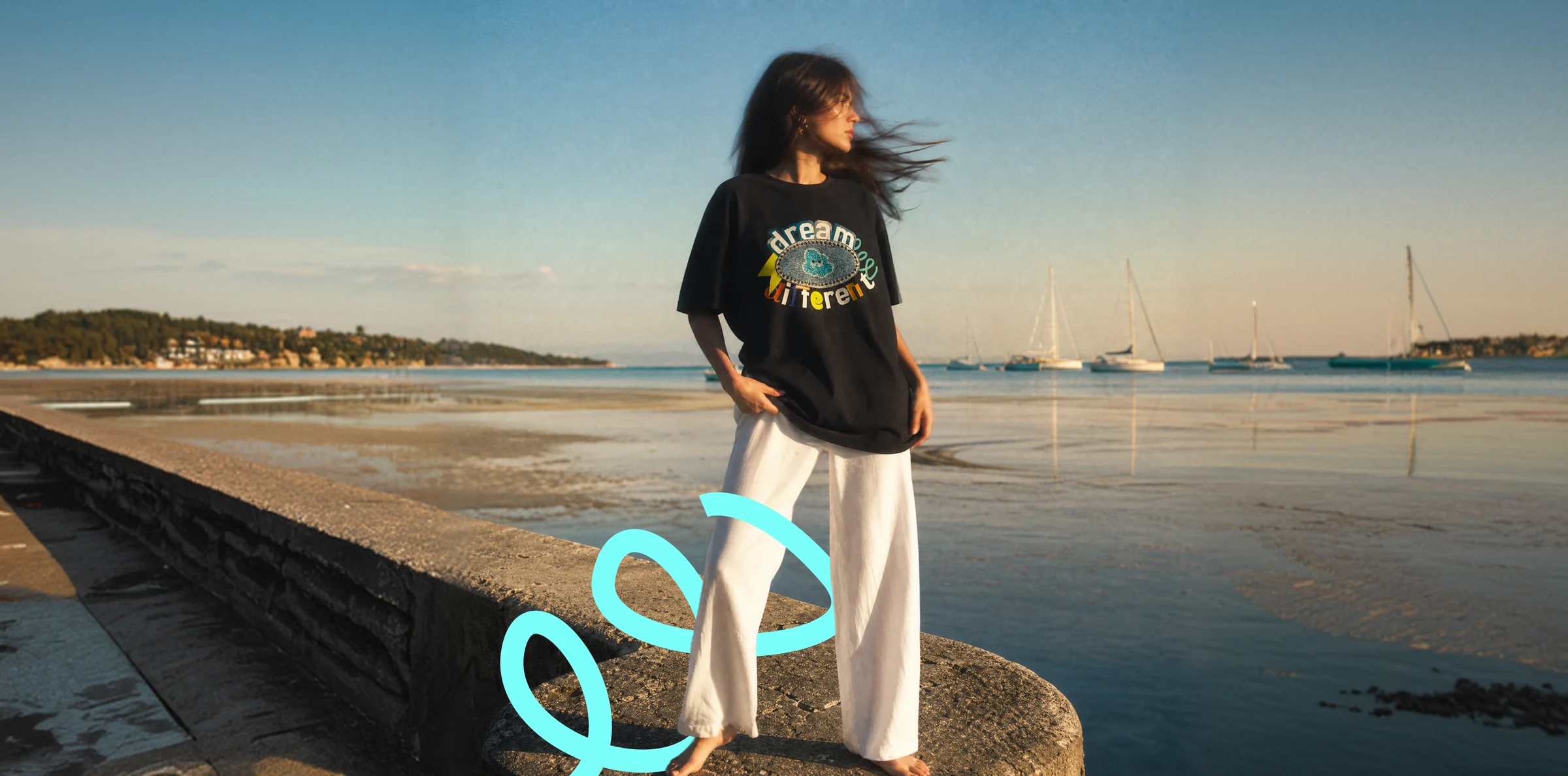 Cloudyo original-graphic 180g Regular Fit cotton t-shirts, designed in Italy